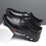 Brand Designer Shoes Mens Loafers Spring Fashion Slip on Leather Shoes Driving Moccasin Men Soft Black Formal Dress Casual Shoes