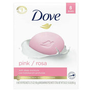 Dove Pink With Deep Moisture Beauty Bar, 3.75 oz, 8 Bars