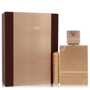 Al Haramain Amber Oud Gold Edition Extreme by Al Haramain Gift Set - 6.7 Pure Perfume Spray + 0.34 oz Refillable Spray