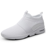 2022 Men Breathable Comfortable Rubber Walk Jogging Non-Slip Sports Shoes Male Running Slip-on Sneakers Outdoor Fitness Trainers